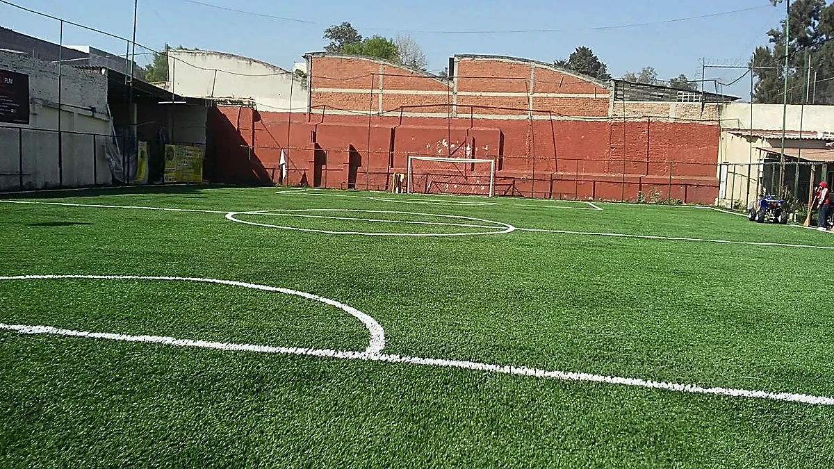 Cancha de fútbol 7 con pasto sintético en Álvaro Obregón, Ciudad de México