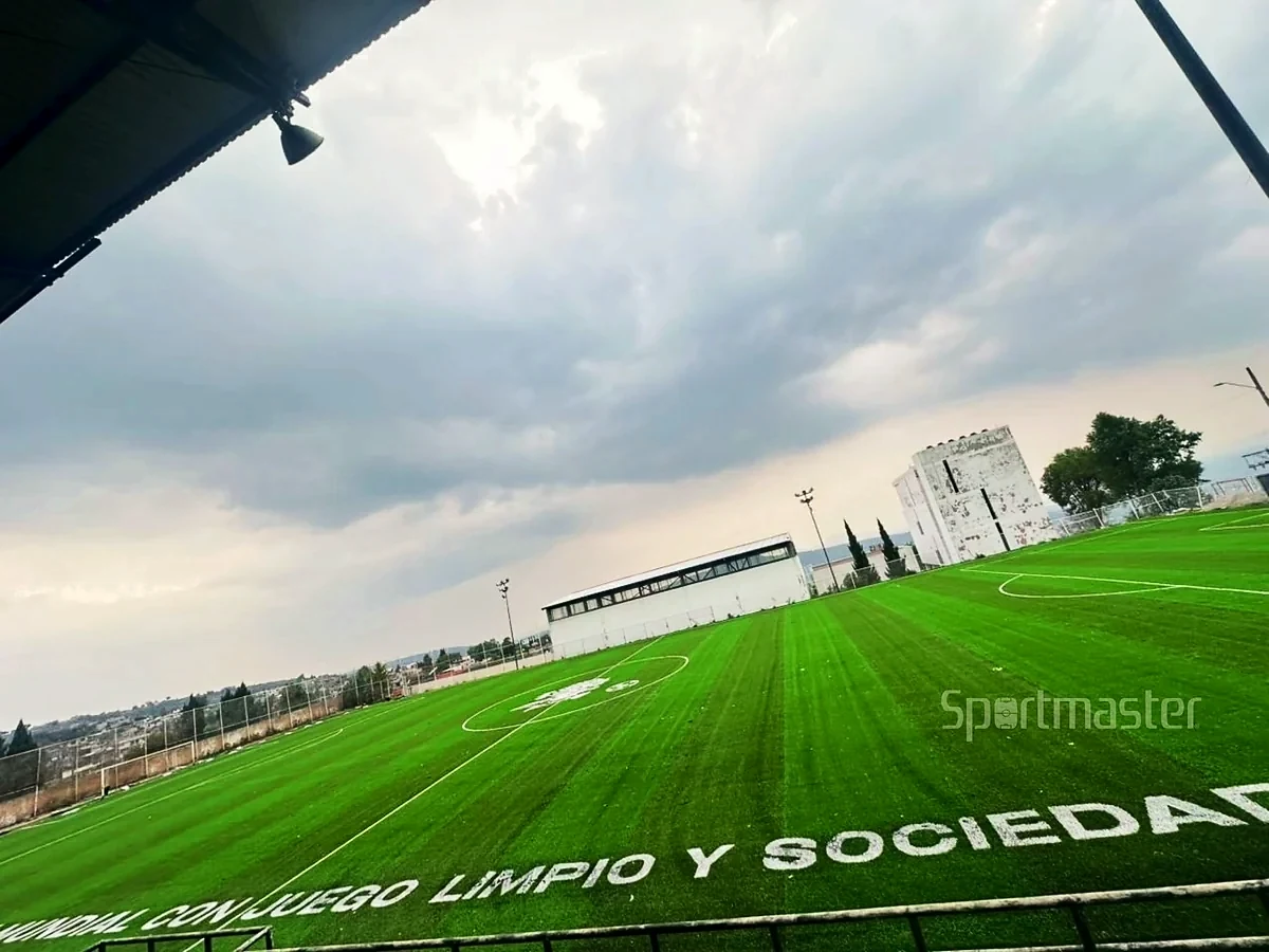 Cancha de fútbol soccer con pasto sintético en PILARES San Lorenzo Tlacoyucan, Milpa Alta
