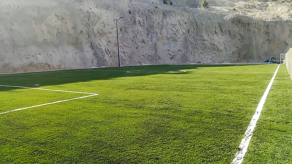 Cancha de fútbol 7 con pasto sintético en Alsea, Cuautitlán Izcalli