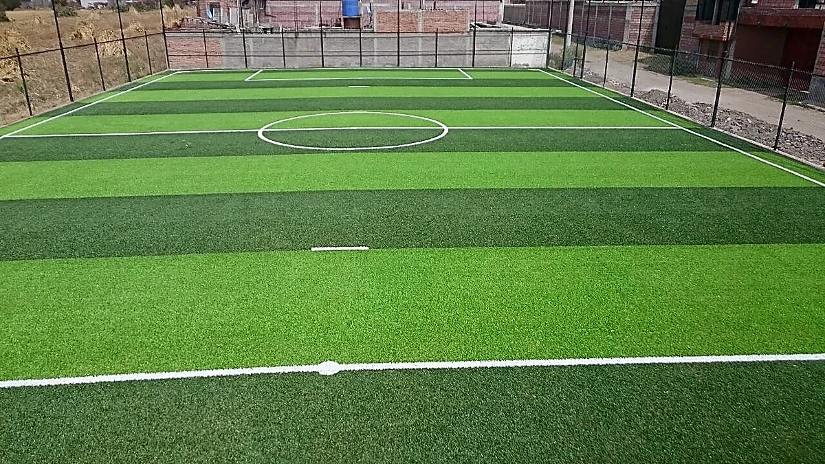Cancha de fútbol 7 con pasto sintético en Ixtapaluca, Estado de México