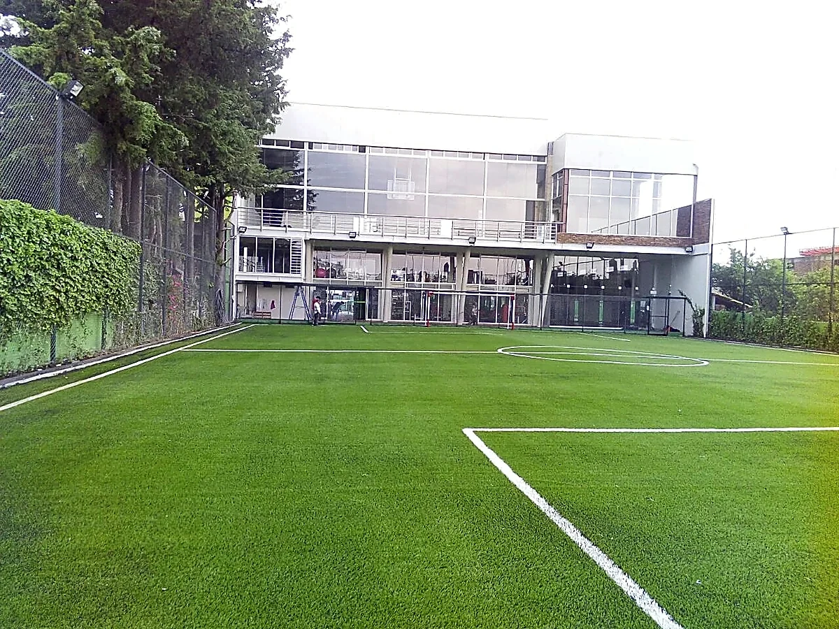 Cancha de fútbol 7 con pasto sintético en Xonacatlan
