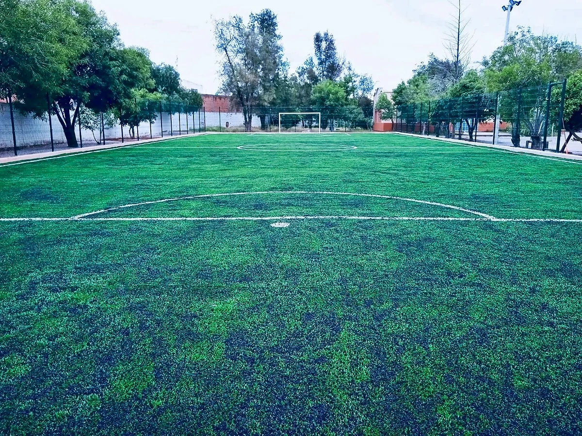 Cancha de fútbol 7 con pasto sintético en Cancha Colonia Juvenil, San Luis Potosí