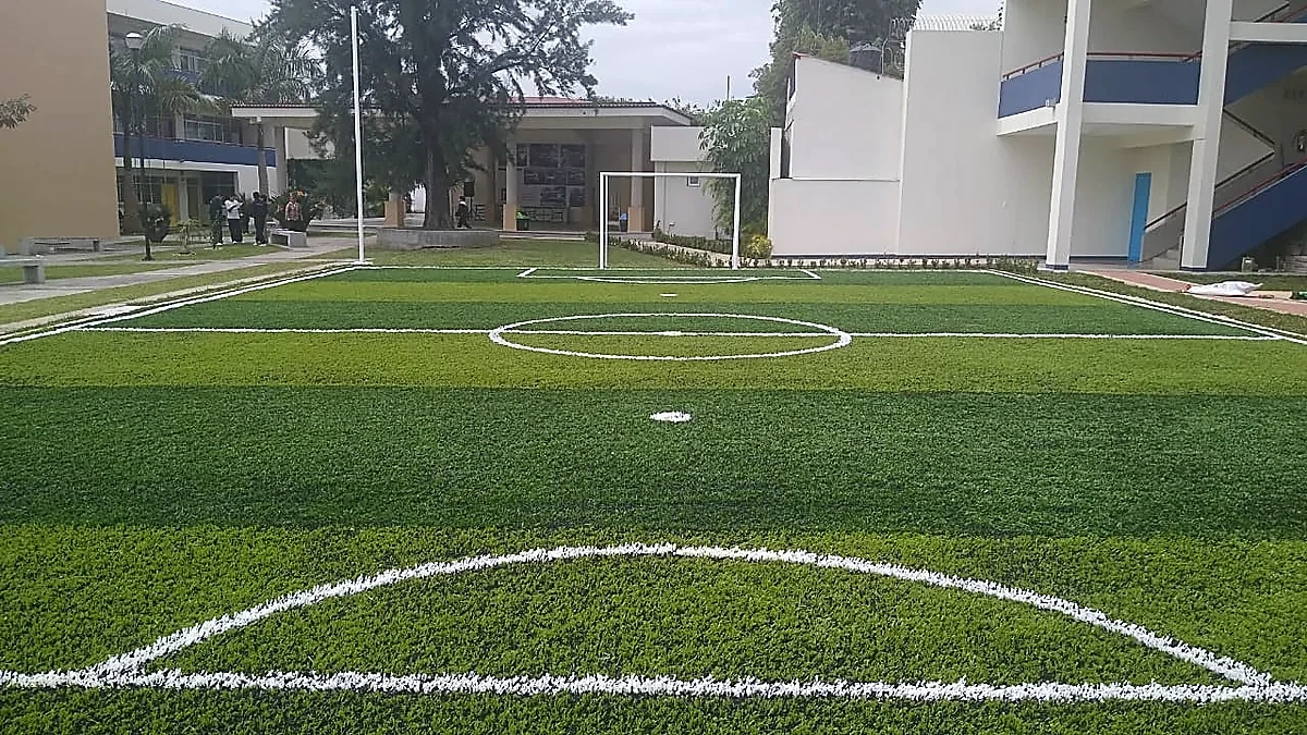 Cancha de fútbol 5 con pasto sintético en Córdoba, Veracruz: otra vista de la cancha